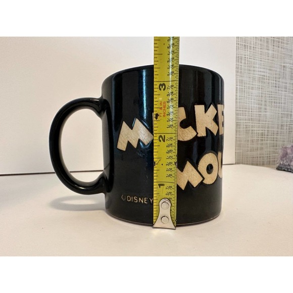 DISNEY Mickey Mouse Coffee Cup/Mug Black White Cartoon Character *VINTAGE - Picture 10 of 10